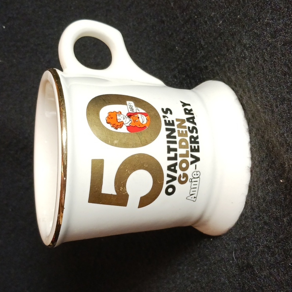 Annie 50th Anniversary Mug 1981 Ovaltine